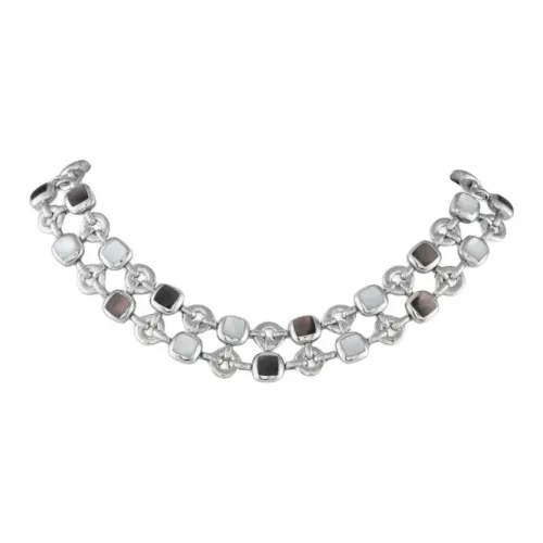 Van Cleef Arpels 18К Белое золото Ожерелье Женское Серебро