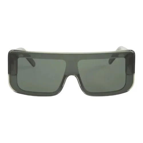 RICK OWENS совместный бренд RO Ацетатные квадратные солнцезащитные очки Мужские Зеленые