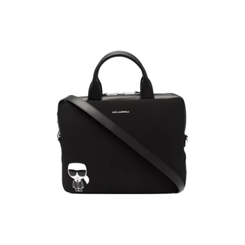 KARL LAGERFELD Кожа Через плечо Сумка Средний Мужской Черный