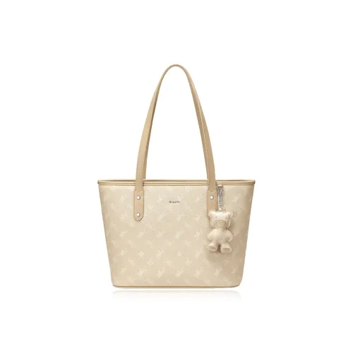 NUCELLE PVC Сумка через плечо Средняя Женская Туманно-розовый Мокко Абрикос