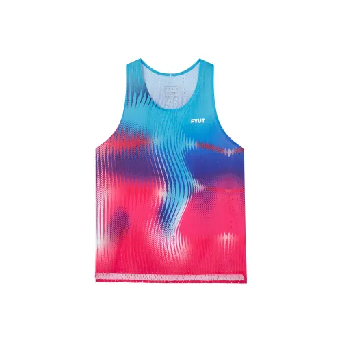 FYUT VIBRANT Синие Унисекс Майки для бега