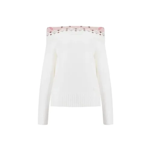 PLAY BUSH Белый Женский Трикотаж