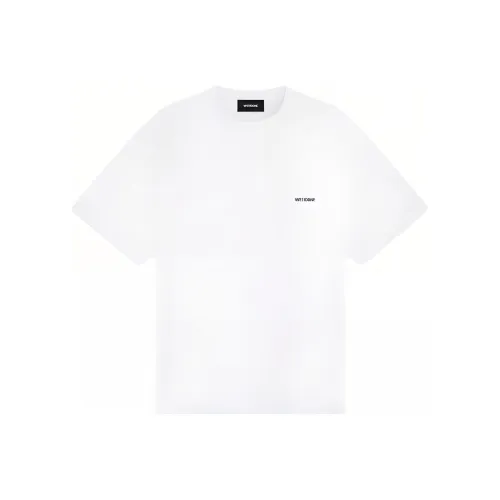 WE11DONE Т-рубашка с оборванным рукавом унисекс белый