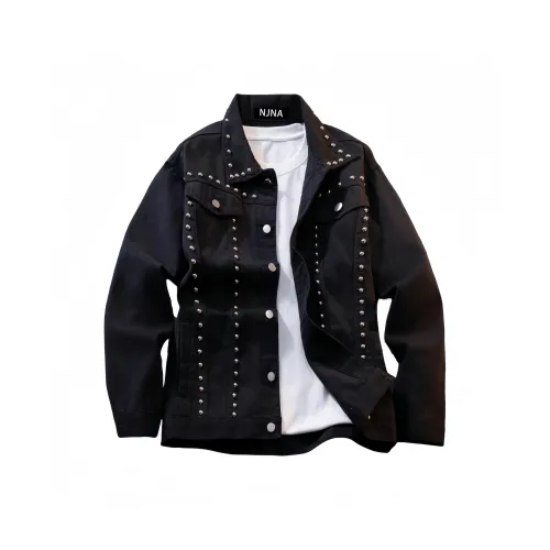 CAT'S PAW Черный Унисекс Джинсовые куртки