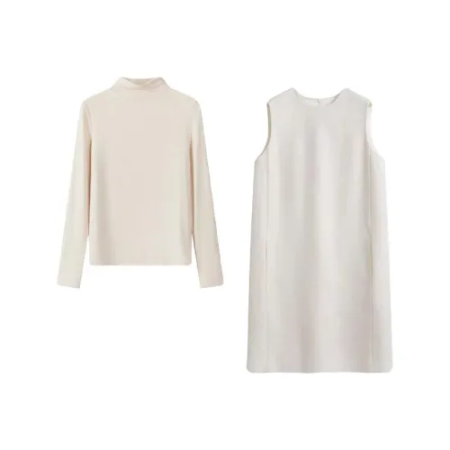 MARIE·COCO Базовый слой + Юбка на подтяжках Женские Комплекты с юбкой