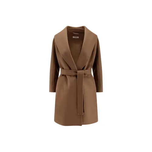 'S MAX MARA Коричневый Женский Пальто
