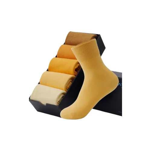 MAXDAVID Max99137 4 Лимон Парк развлечений Женские MID Носки до икры