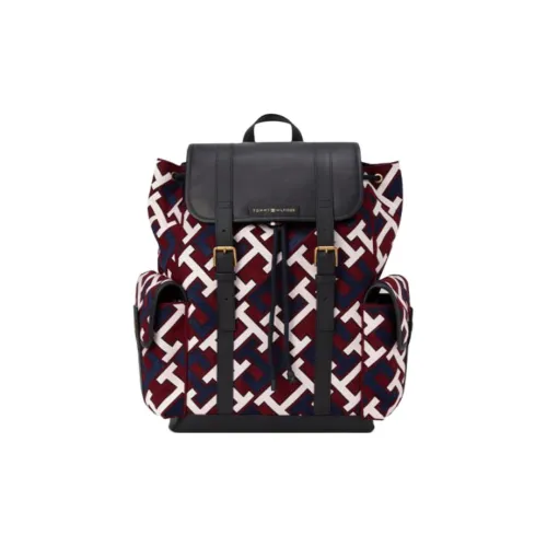 Tommy Hilfiger Синтетический материал Рюкзак Средний Мужской Многоцветный