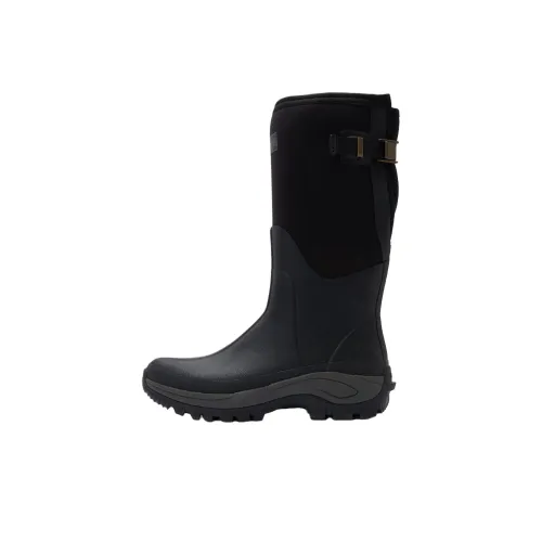 BARBOUR Tynedale Теплые противоскользящие мужские черные сноубутсы Crew