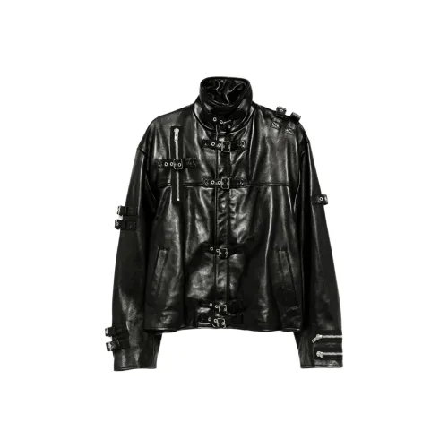 Doublet FW25 Buckle OVERSIZED Jacket Leather Jacket Men's