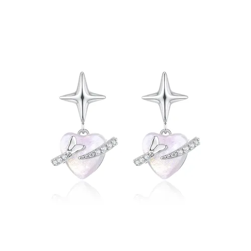 Серьги из меди и сплава женские