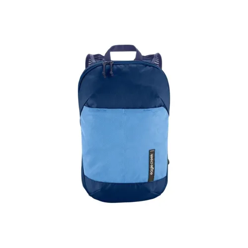 EAGLE CREEK Переработанный полиэстер на открытом воздухе альпинистский рюкзак рюкзак унисекс синий и серый