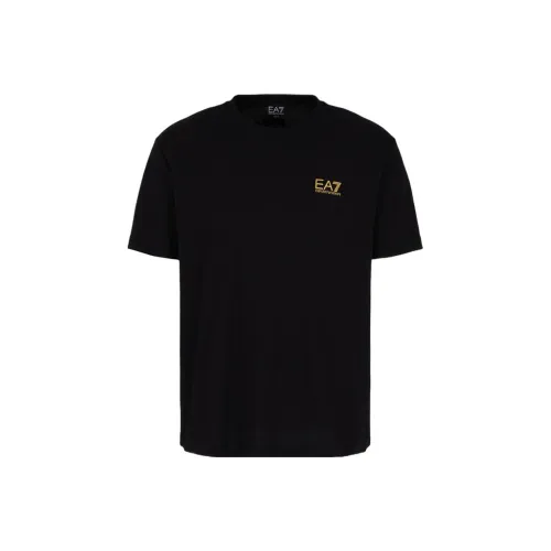 EMPORIO ARMANI EA7 SS24 T Рубашка Мужская Черная