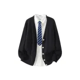 Black (В комплекте с белой рубашкой + брошь)