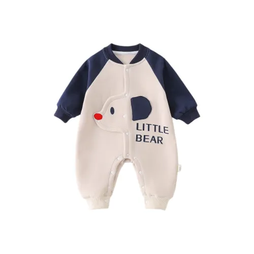 XiaoJinBu Абрикос Детские комбинезоны ползунки