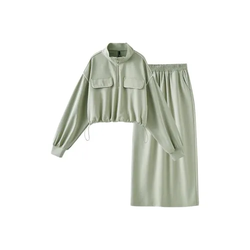 OUNIXUE Женские офисные костюмы с юбкой