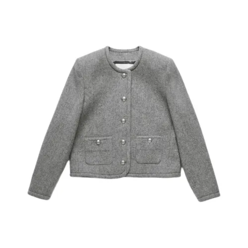 Dunst FW25 Классический Твид Куртка Куртки Пальто Женские