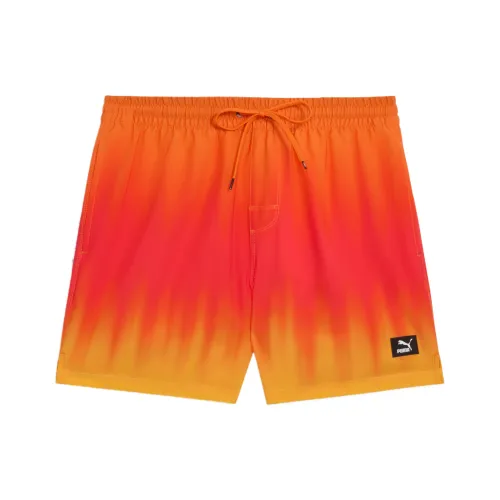 PUMA Orange Мужские Плавательные Шорты
