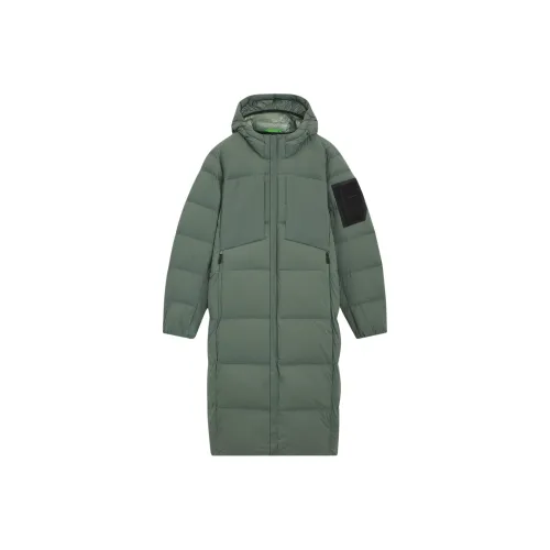 Hugo Boss Light Green Men's Down Jackets Hugo Boss Светло-зеленый Мужской Пуховик