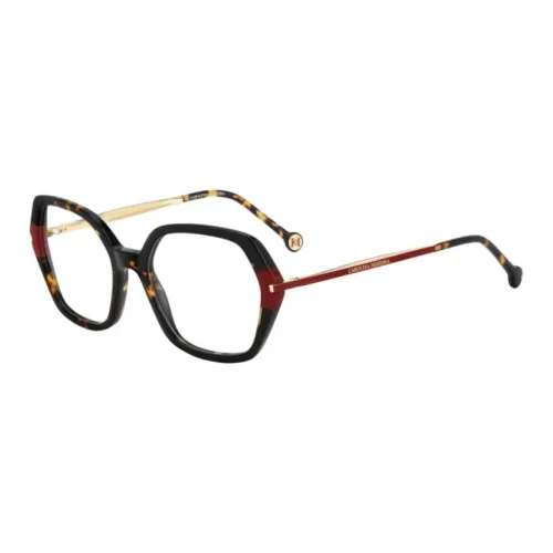 CarolinaHerrera. Ацетатные оправы для очков с неровным дизайном женские черные