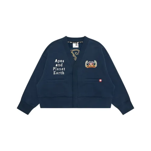 Aape Темно-синий NYX Женские Свитшоты