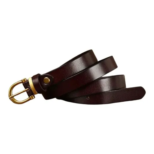 Devanro Ремни из коровьей кожи женские 1,8 см