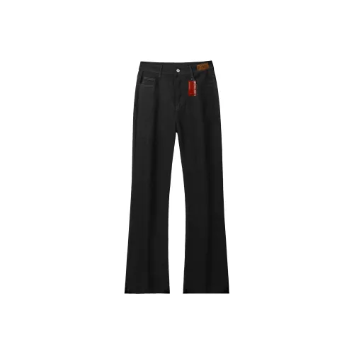 MIORGERSY Черные Унисекс Джинсы