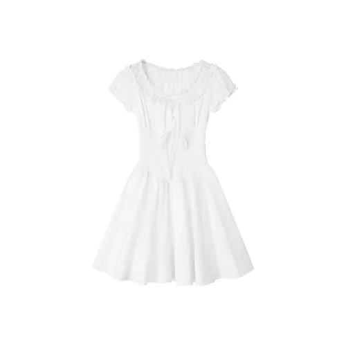 UENA Короткий рукав платье женское