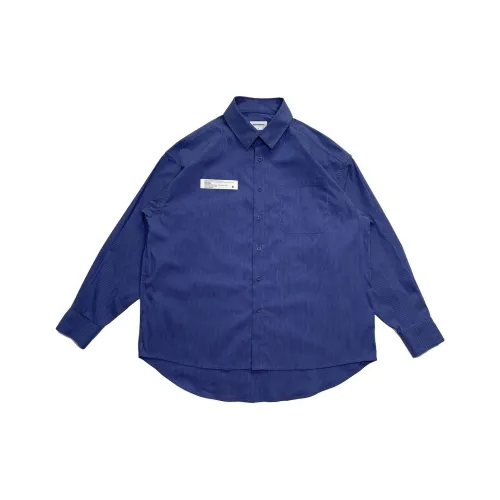 RADIUM Blue Мужские рубашки