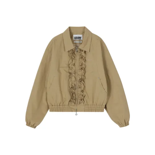 Crank Хаки Женские Куртки