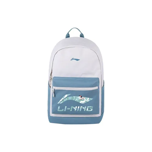 Лайнер Полиэстер Рюкзак Стандартный Унисекс Белый и Синий