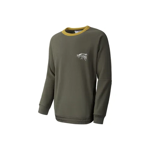 Ecco x White Mountaineering Толстовка Мужская Армейский зеленый