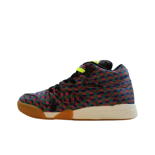 Melody Eshani x Reebok Court Victory Pump Повседневный Мужской Фиолетовый Зеленый Розовый