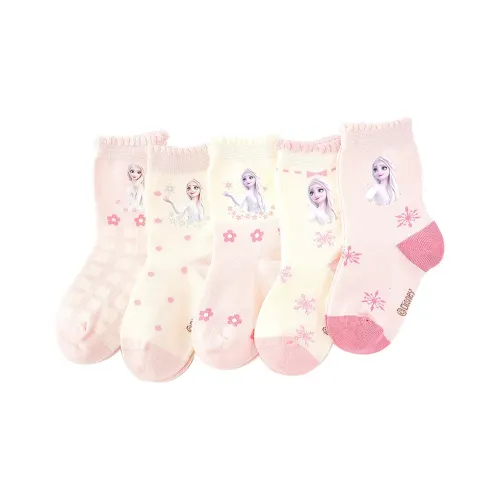 DISNEY FROZEN Серия Осенние и Зимние Носки 5 пар Смешанные цвета Детские