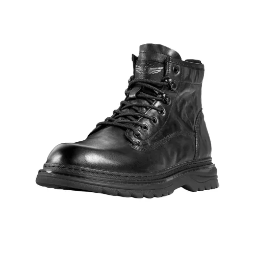 Desai Короткий Мартин Ботин Мужской Черный