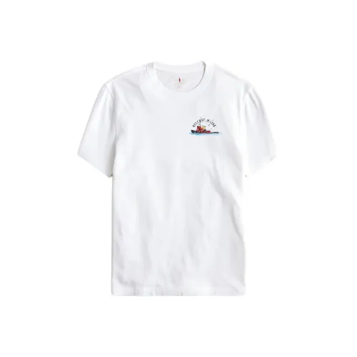 J.Crew Белая Мужская T-рубашка