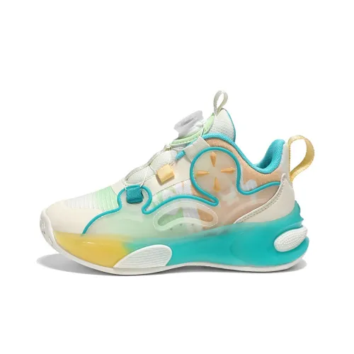 BKG Амортизация Oтскок Устойчивость к истиранию Противоскользящие Детские Баскетбольные Кроссовки