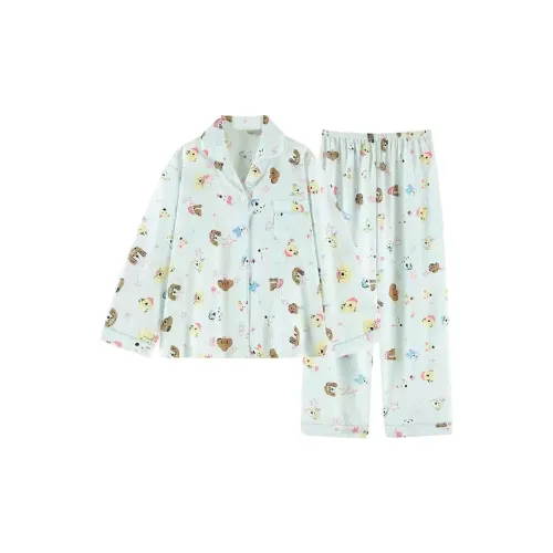 QIAOYUN Щенок Женские Пижамные комплекты