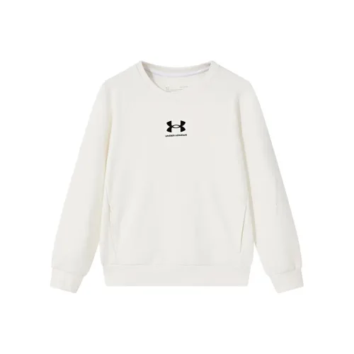 Under Armour Белый Kids Свитшоты