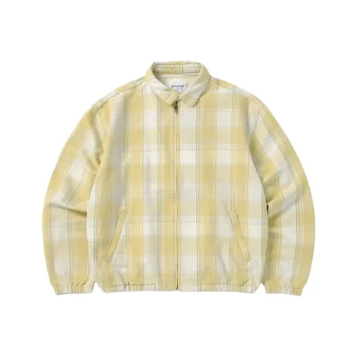Thisisneverthat Big Клетчатый Фланель Куртки и Пальто Унисекс