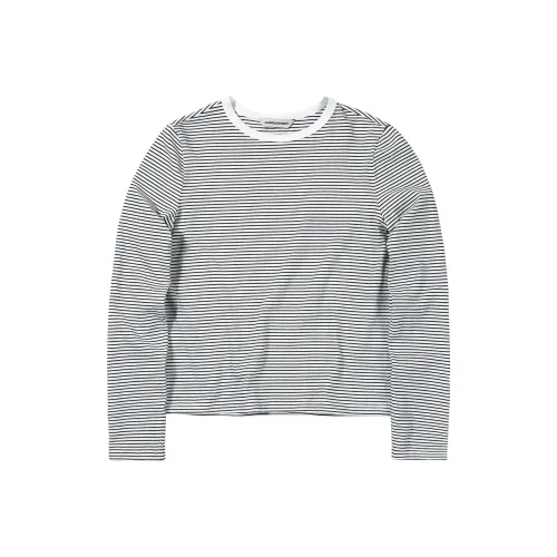 COUNTRY MOMENT Черно-белые полосы Унисекс T-рубашки