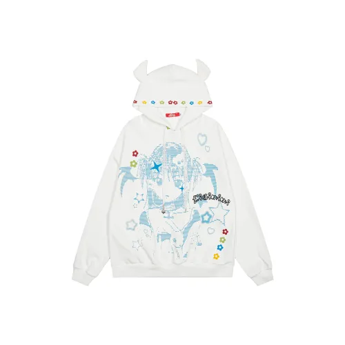 XIAOLIZI Белый Унисекс Свитшоты