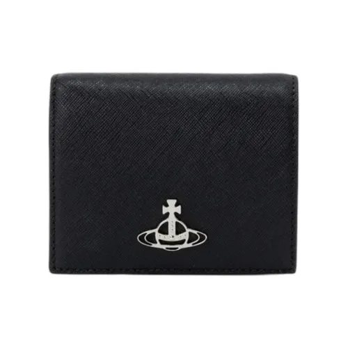 Vivienne Westwood Кошелек из коровьей кожи женский черный