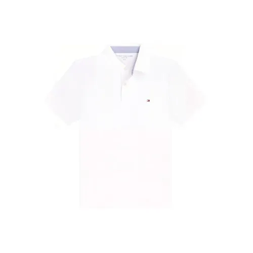 Tommy Hilfiger Polo Мужское Белое