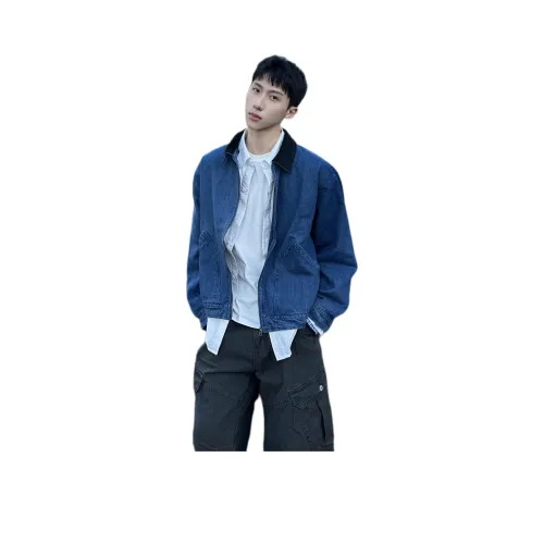 WELTER EXPERIMENT Синий Мужская Куртка