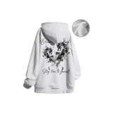 Бело-серый вереск (флисовая подкладка)