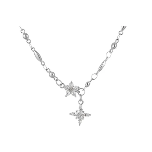 MISS XIA JWY Серебряное покрытие медные ожерелья женские