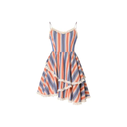 UENA Красно-синие полосы В наличии Женские Слиплатья