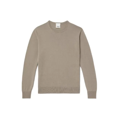 ALLUDE Хаки Мужские кашемировые свитера