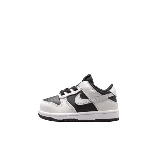 nike Dunk Low Топ Обувь для малышей Черный белый Infant And Toddler